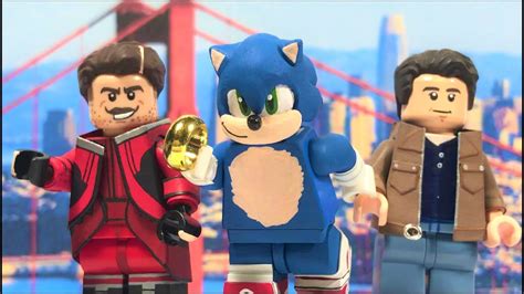 Sonic The Hedgehog Movie Custom Lego Minifigure Pack 4 Vlrengbr