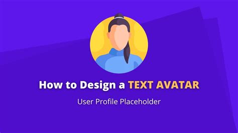 How To Build A Custom Text Avatar With Css Grid User Profile