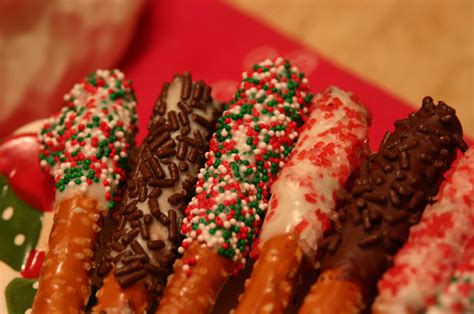On The Sixth Day Of Christmas Chocolate Covered Pretzels