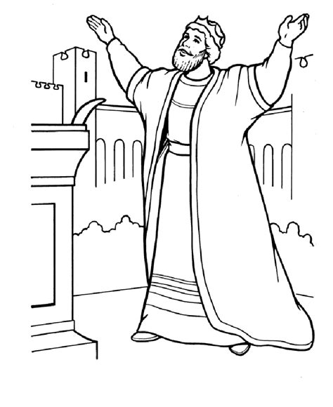 King David Coloring Pages For Any Ages Educative Printable