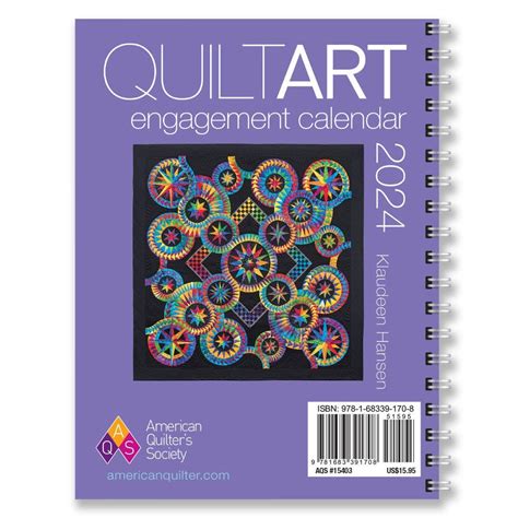 2024 Quilt Art Engagement Calendar Etsy