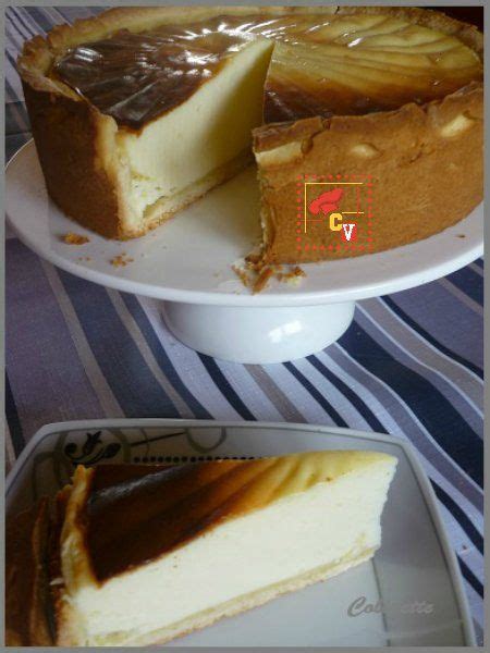 Cheesecake ou Käsekuchen Les re7 de Colinette colinette56