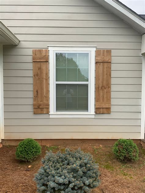 Cedar Wooden Exterior Shutters Etsy