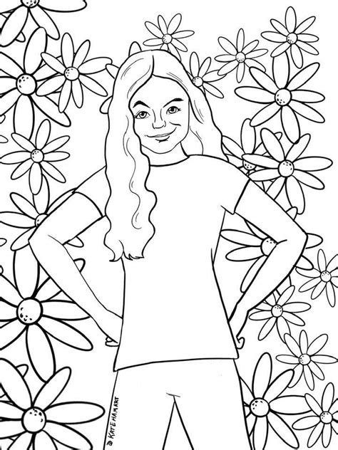 Lavagirl Coloring Pages