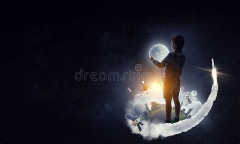 615 Boy Looking Moon Stock Photos Free And Royalty Free Stock Photos