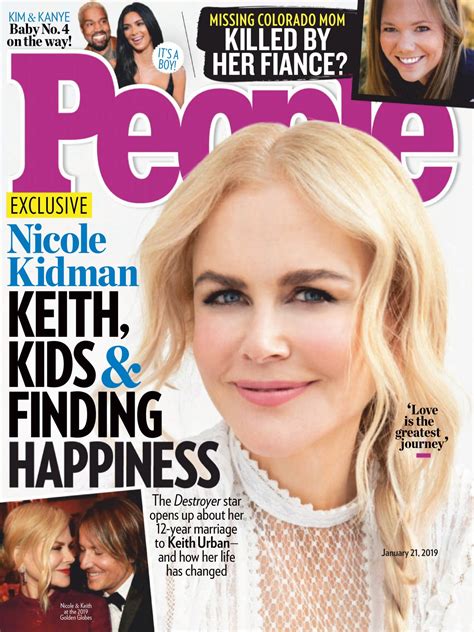 Nicole Kidman People Magazine January 2019 Issue • Celebmafia