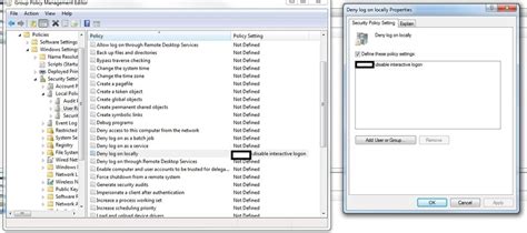 Solved Deny Interactive Logon To A Specific Group With Group Policy