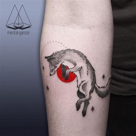Artist Puts A Single Red Dot In Every Tattoo To Symbolize Hope And