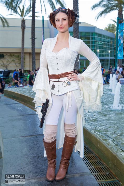 Star Wars Celebration 2015 Cosplay Steam Punk Princess Leia Star Wars
