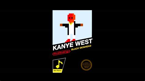 Kanye West Black Skinhead 8 Bit Pixel Monkeys Remix Youtube