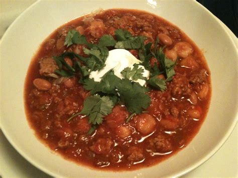 Pm Dinner Turkey Hominy Chili With Chipotle And Queso Flickr