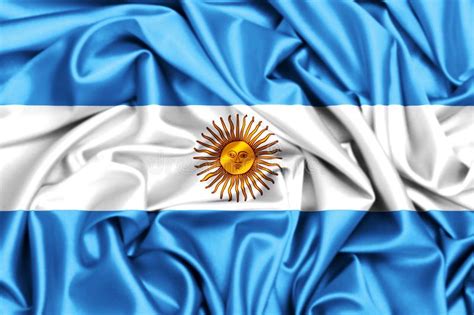 3d waving flag of argentina stock illustration illustration of america render 114185405