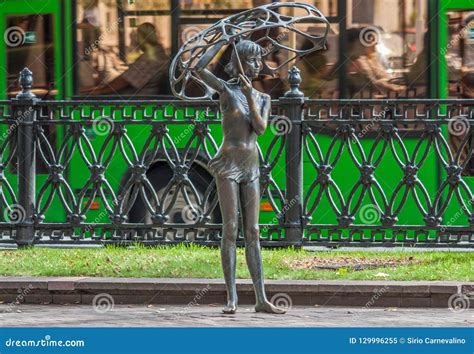 The Bronze Statues Of Minsk Belarus Stock Image Image Of Brutalism