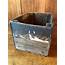 Small Rustic Wood Crate Emerson Electric Shipping Vintage 