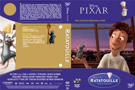 Coversboxsk Ratatouille High Quality Dvd Blueray Movie
