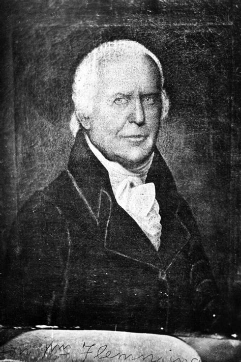 William Fleming 1736 1824 Namerican Lawyer Jurist And Judge