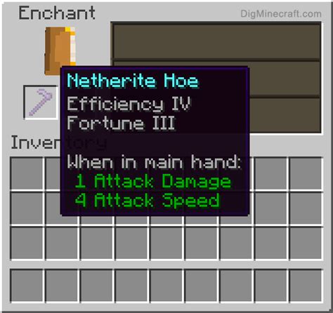 How To Make An Enchanted Netherite Hoe In Minecraft