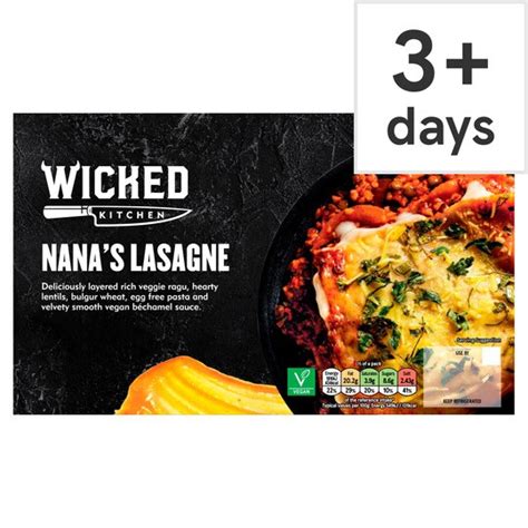 Wicked Kitchen Nanas Lasagne 700g Tesco Groceries