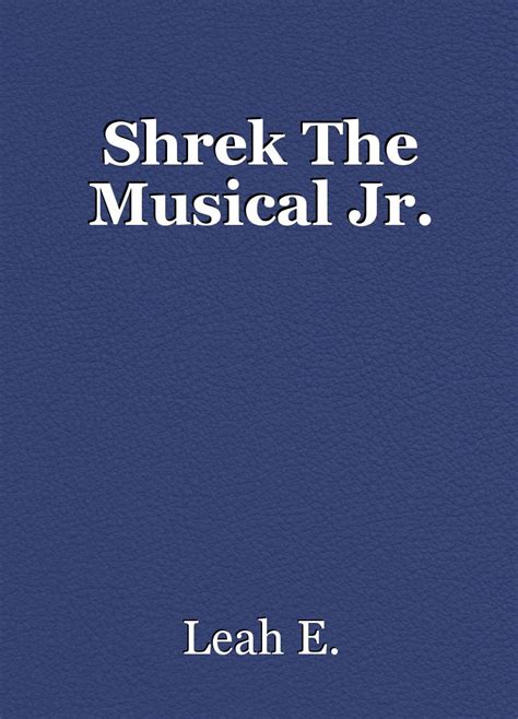 Shrek The Musical Jr Script Pdf Bhe
