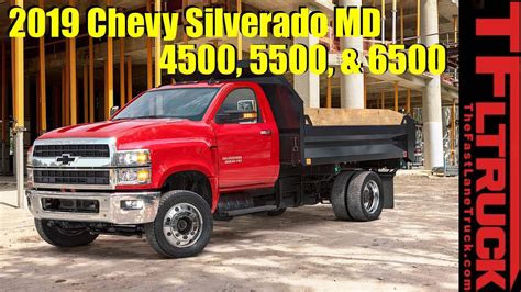 Big Boys 2019 Chevy Silverado 4500 And 5500 Are Here Tflfront Row Youtube