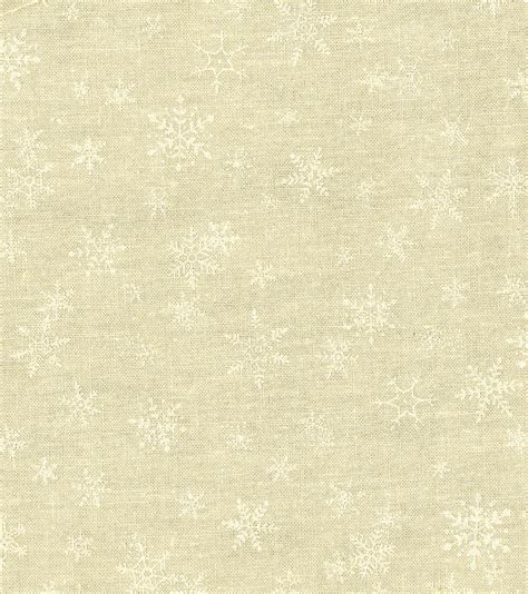 Ivory Snowflake Timeless Treasures Quilting Fabric C9635 100 Etsy