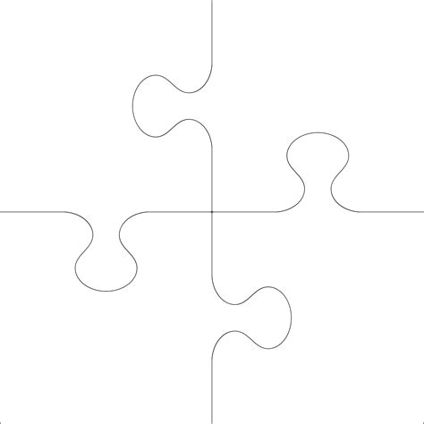 Puzzle Piece Outline