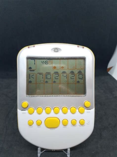 Radica Big Screen Solitaire 2008 Electronic Handheld Game Lighted
