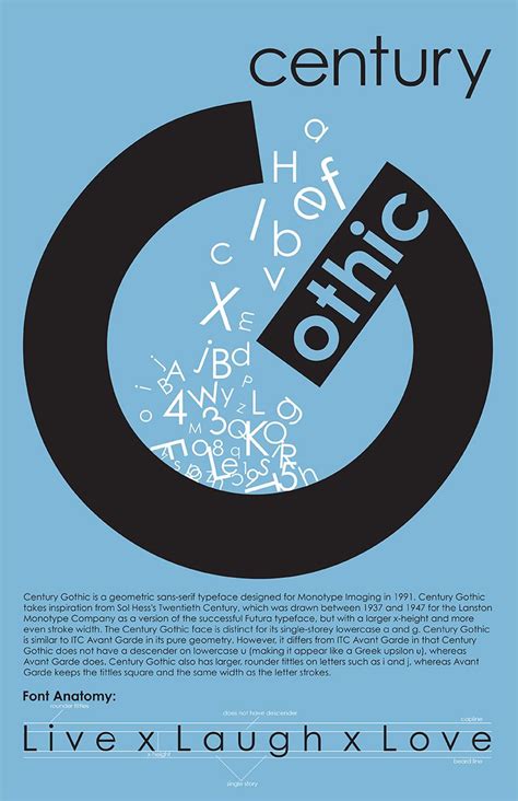 Typography Font Poster Design