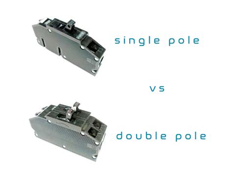 Double Pole Vs Single Pole Breaker