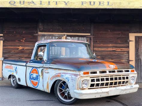 1965 Ford F 100 Gulf Frankenford Blue Oval Trucks