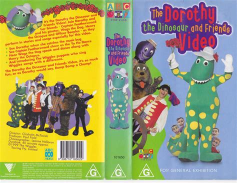 The Wiggles The Dorothy The Dinosaur And Friends Vhs Video Pal A Rare