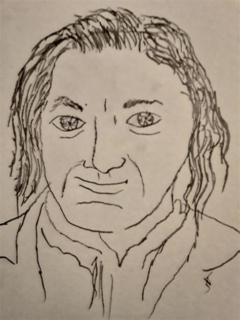 Jean Valjean Les Miserables Drawing By Liz Stokes Fine Art America