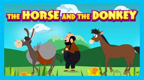 The Horse And The Donkey English Bedtime Story