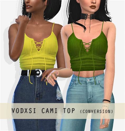Vodxsi Cami Top At Grafity Cc Sims 4 Updates