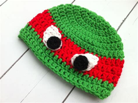 Crochet Ninja Turtles Hat Crochet Ninja Turtle Crochet Hat Pattern