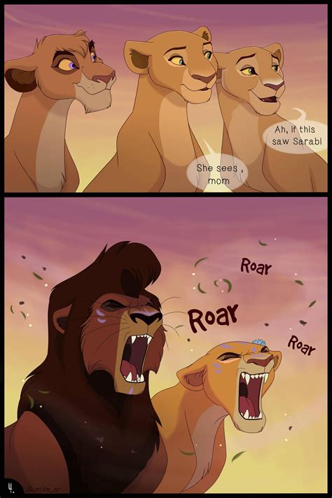 it s a comic book about new rulers pride kovu and kiara lion king pictures lion king fan