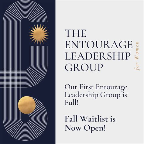 The Entourage Leadership Group Stephanie Wachman