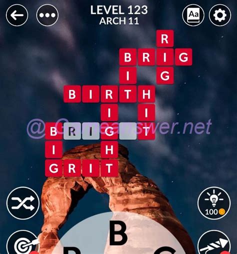 Wordscapes Level 123 Answers Bonus Words Gameanswer