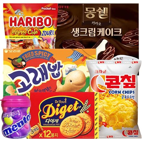 국가대표 스낵 곽과자 젤리 대용량 비균일 모음전 티몬