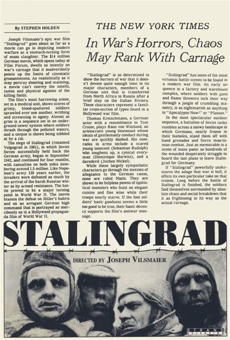 Stalingrad Movie Poster Print 11 X 17 Item Movie0139 Posterazzi