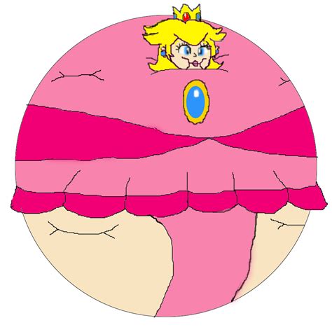 Princess Peach Inflated By TheInflatedGuyFan On DeviantArt