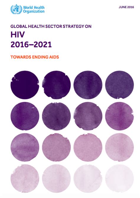 Global Health Sector Strategy On Hiv 20162021 Towards Ending Aids
