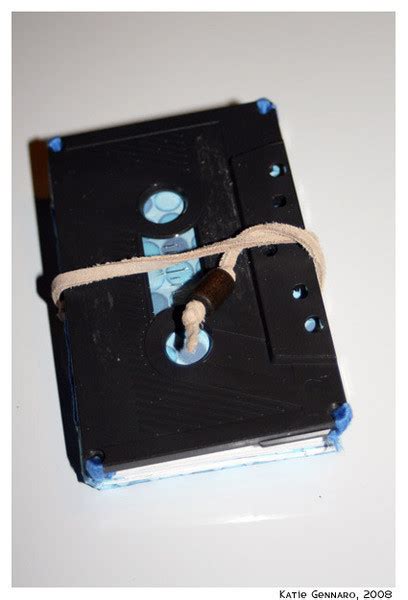 Cassette Tape Mini Journal · A Cassette Tape Notebook · Version By Katie G