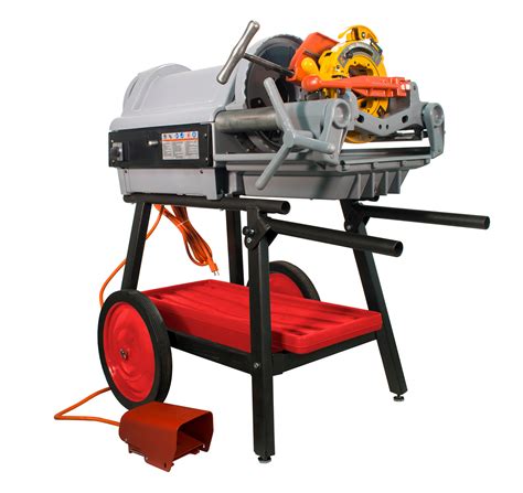 Reconditioned Ridgid 1224 Pipe Threading Machine With 150a Cart 26092