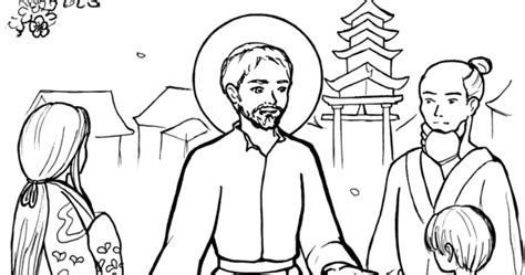St francis of assisi coloring pages for catholic kids catholic. The Catholic Illustrator's Guild: St. Francis Xavier ...