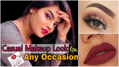 Casual Makeup Look For Parties Easy Casual Makeup Tutorial For
