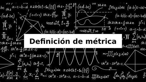 Espacios métricos definición de métrica Video 1 YouTube