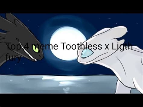 Top Meme Toothless X Light Fury YouTube