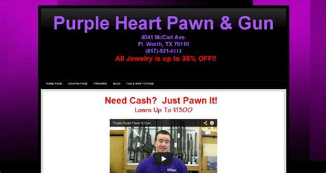 Purple Heart Pawn And Gun Fort Worth Tx