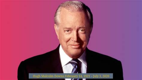 Hugh Downs American Broadcaster Television Host Dead At 99
